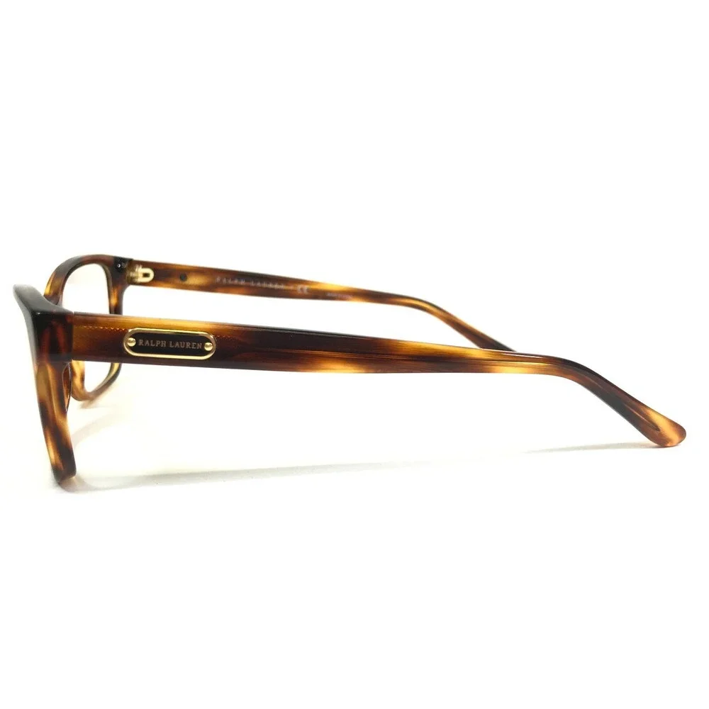 Ralph Lauren Eyeglasses Frames RL6129 5007 Brown Horn Cat Eye Square 52-16-140